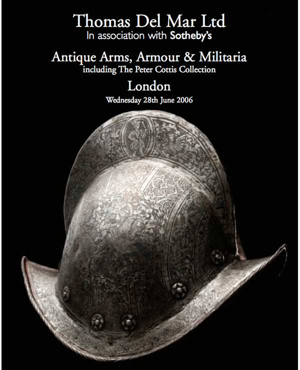 Antique Arms, Armour & Militaria including The Peter Cottis Collection