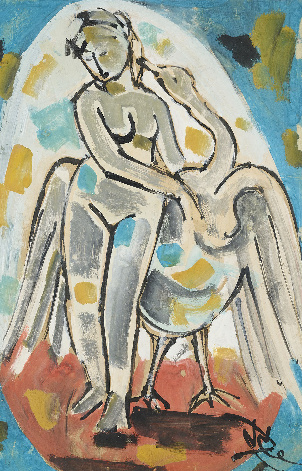 Nirode Mazumdar and the Swan of Saraswati: Between Icon and Intuition