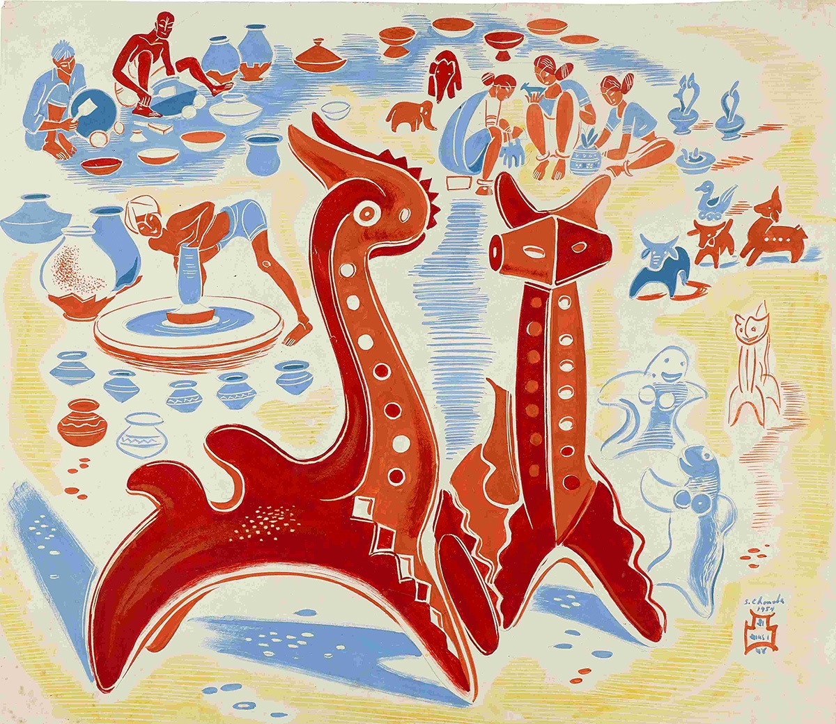 Terracotta dreams and Dancing Forms 