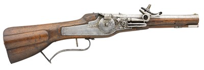 Lot 248 - **A 20 BORE GERMAN WHEEL-LOCK CARBINE