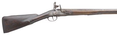 Lot 262 - **A .700 CALIBRE FRENCH FLINTLOCK MUSKET SIGNED LE CLERT A DIEPPE