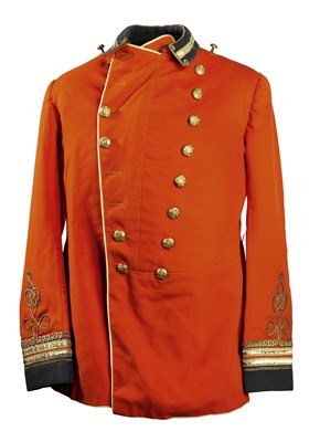 Lot 268 - AN INDIAN ARMY OFFICER'S MESS DRESS OF THE 8TH GURKHA RIFLES BY FLIGHTS 4 NEW BURLINGTON ST