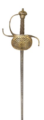 Lot 285 - A NORTH EUROPEAN PAPPENHEIM RAPIER