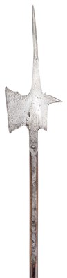 Lot 291 - A GERMAN HALBERD