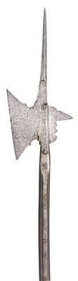 Lot 293 - A GERMAN HALBERD