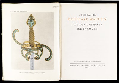 Lot 351 - Haenel, Erich, Kostbare Waffen Aus Der Dresdener RÃ¼stkammer