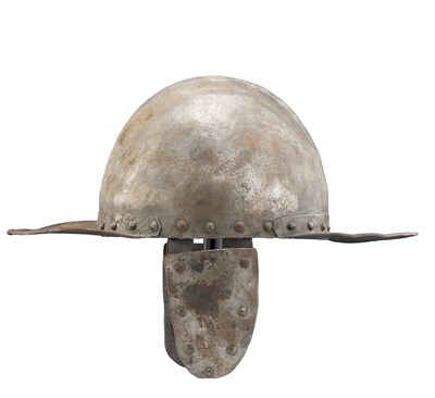 Lot 380 - A EUROPEAN SAPPER'S HELMET