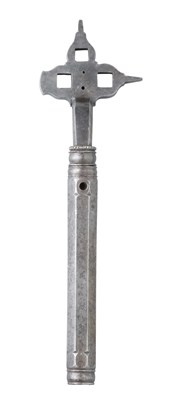 Lot 386 - A GERMAN COMBINED WHEEL-LOCK SPANNER