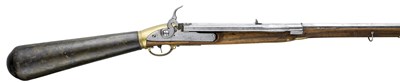 Lot 401 - A RARE .470 CALIBRE AUSTRIAN MODEL 1779 GIRANDONI SYSTEM REPEATING BUTT RESERVOIR AIR RIFLE