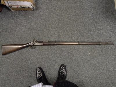 Lot 431 - A .577 CALIBRE VICTORIAN 1853 PATTERN ENFIELD RIFLED MUSKET