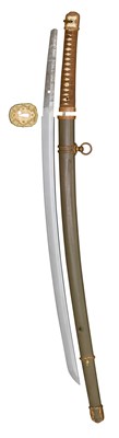 Lot 23 - A JAPANESE SHOWA PERIOD HIZEN SWORD (KATANA)