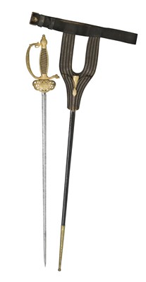 Lot 67 - A JAPANESE DIPLOMAT'S SWORD