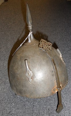 Lot 92 - AN INDO-PERSIAN HELMET (KULAH KHUD)