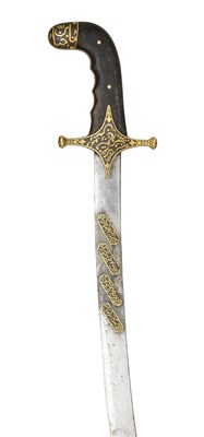 Lot 102 - A PERSIAN SWORD (SHAMSHIR)
