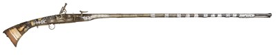 Lot 118 - A 20 BORE NORTH AFRICAN SNAPHAUNCE GUN