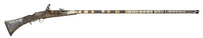 Lot 122 - AN 18 BORE NORTH AFRICAN SNAPHAUNCE GUN