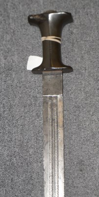Lot 127 - AN ABYSSINIAN SWORD