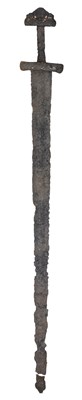 Lot 128 - A RARE VIKING SWORD