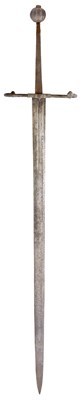 Lot 131 - A HAND-AND-A-HALF SWORD
