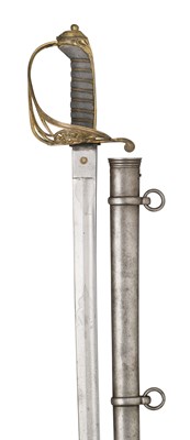 Lot 165 - **A VICTORIAN STAFF OFFICER'S SWORD BY PILLIN