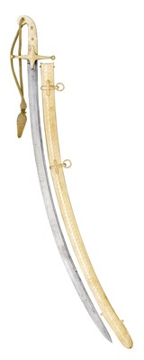 Lot 177 - **A SABRE OF LIGHT CAVALRY OFFICER'S STYLE