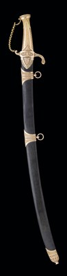 Lot 183 - THE SWORD OF HIS SERENE HIGHNESS LUDWIG ADOLF PETER