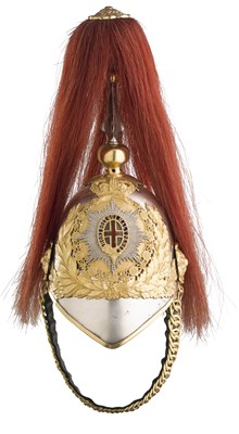 Lot 188 - **AN OFFICER'S HELMET OF THE HOUSEHOLD CAVALRY