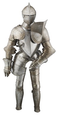 Lot 216 - **A COMPOSITE ITALIAN HEAVY FIELD ARMOUR