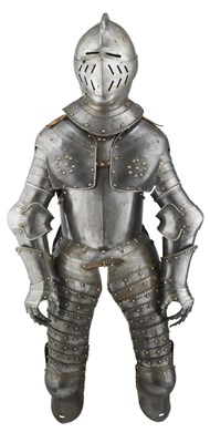 Lot 221 - A COMPOSITE  EUROPEAN CUIRASSIER'S ARMOUR IN THE EARLY 17TH CENTURY STYLE