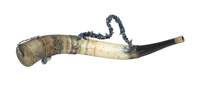 Lot 233 - A LARGE ITALIAN CEREMONIAL HUNTING HORN