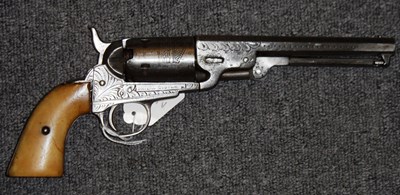 Lot 276 - A .35 CALIBRE FIVE-SHOT CONTINENTAL COPY OF A COLT
