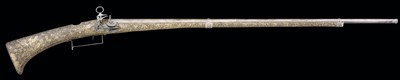 Lot 322 - **A FINE AND RARE 22 BORE CATALAN MIQULET-LOCK FOWLING-PIECE