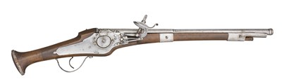 Lot 340 - AN 80 BORE SOUTH GERMAN WHEEL-LOCK HOLSTER PISTOL