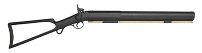 Lot 366 - A RARE 6 BORE PERCUSSION HARPOON GUN FORMED ENTIRELY OF STEEL