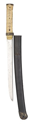 Lot 4 - A JAPANESE DAGGER (TANTO)