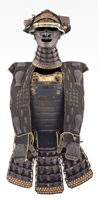 Lot 10 - A COMPOSITE JAPANESE PART ARMOUR (TOSEI GUSOKU)