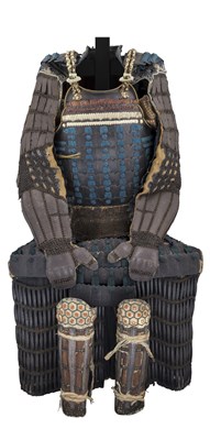 Lot 11 - A COMPOSITE JAPANESE PART ARMOUR (TOSEI GUSOKU)