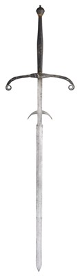 Lot 63 - A GERMAN TWO HAND PROCESSIONAL SWORD