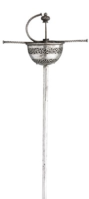 Lot 74 - **A SPANISH CUP-HILT RAPIER