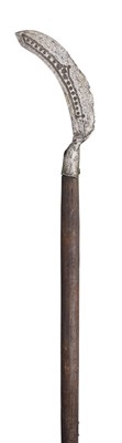 Lot 123 - **A RARE GERMAN PEASANT STAFF WEAPON