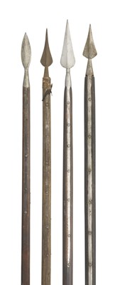 Lot 128 - **A GERMAN ETCHED MILITARY SPEAR