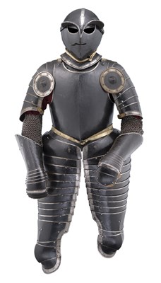 Lot 140 - **A COMPOSITE GERMAN CUIRASSIER'S ARMOUR