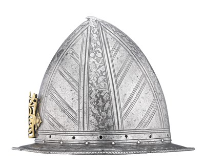 Lot 156 - **A NORTH ITALIAN MORION IN THE SPANISH FASHION