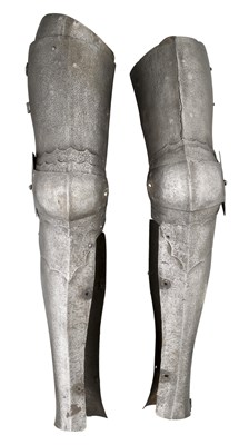 Lot 210 - **A PAIR OF LEGHARNESS IN THE ITALIAN 'GOTHIC' STYLE OF THE LATE 15TH CENTURY