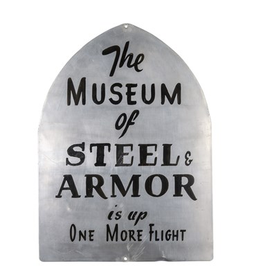 Lot 278 - 'SEE MUSEUM OF 100 STEEL KNIGHTS' 100 BARBER AVE'