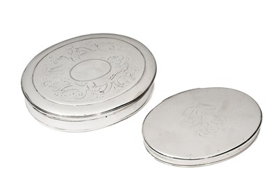 Lot 245 - A GEORGE I SILVER TOBACCO BOX AND COVER, EDWARD CORNOCK, LONDON, CIRCA 1725