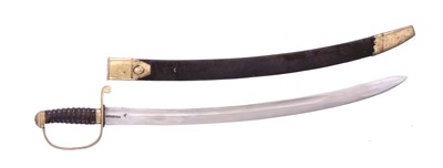 Lot 9 - A POLICE SWORD BY W. PARKER MAKER TO HIS MAJESTY