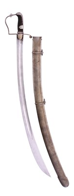 Lot 13 - A 1796 PATTERN LIGHT CAVALRY SWORD FOR THE HORSE PATROL NO.55