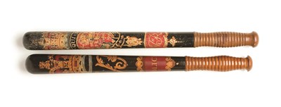Lot 24 - A WILLIAM IV POLICE TRUNCHEON BY PARKER