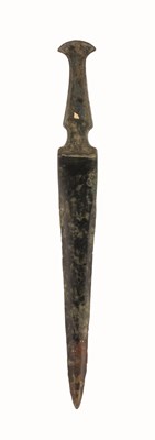 Lot 157 - A LURISTAN BRONZE DAGGER